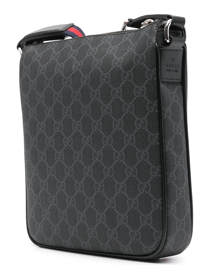 GG Black small messenger bag
