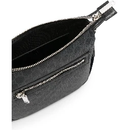 GG Black small messenger bag