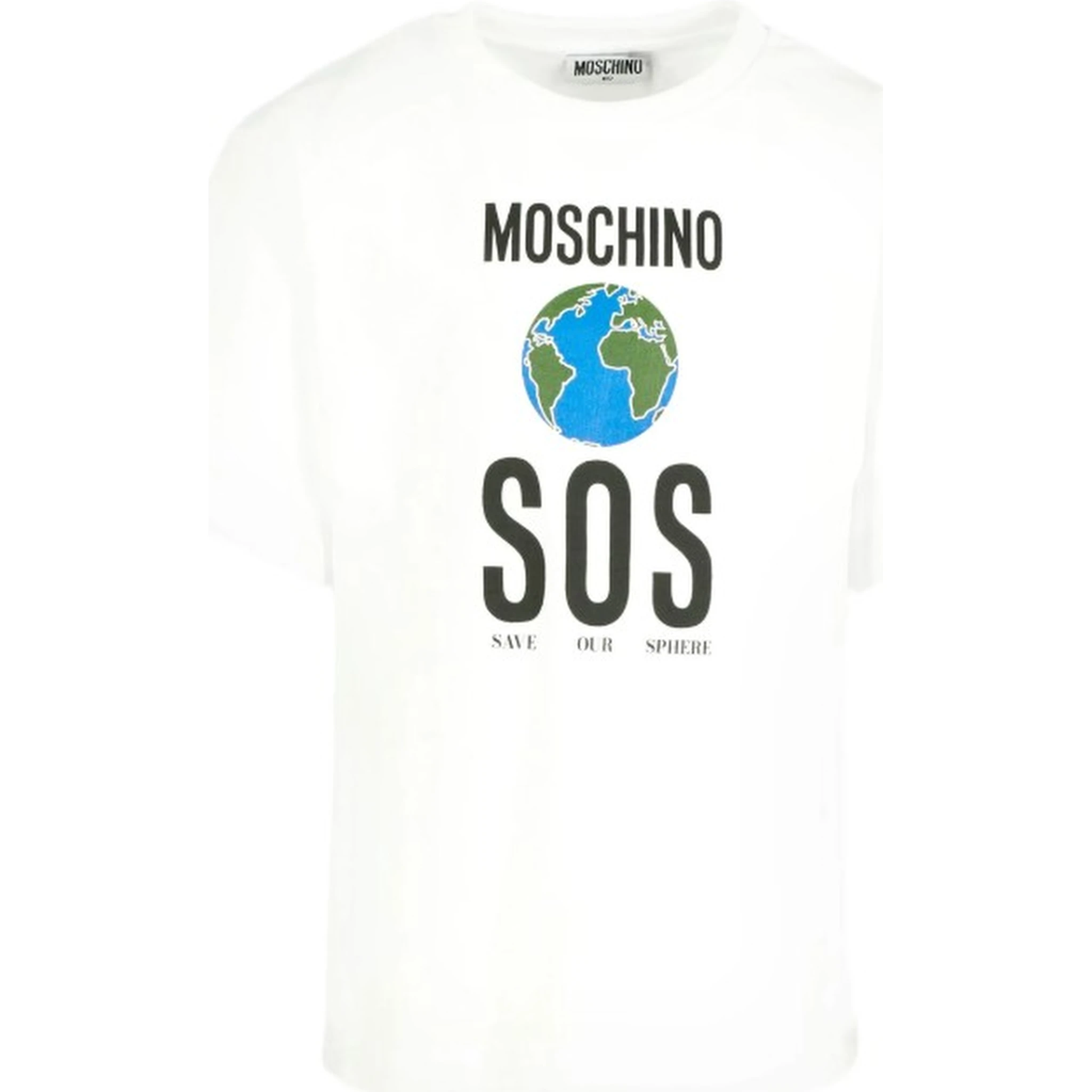 Moschino T-shirts and Polos White