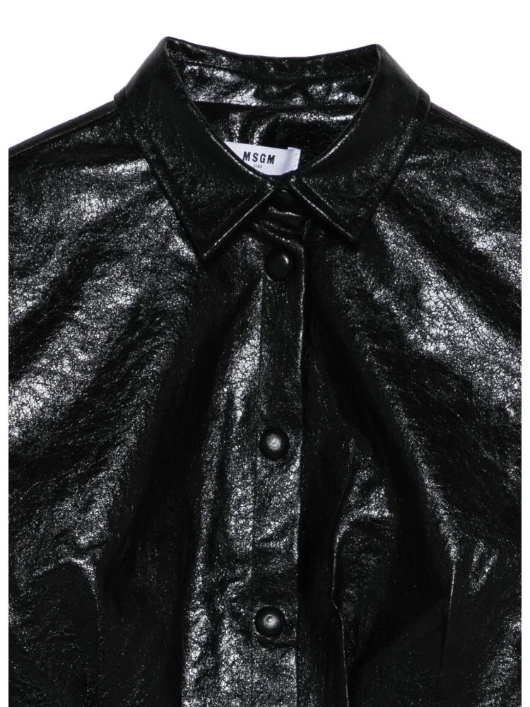 MSGM KIDS Shirts Black alternative