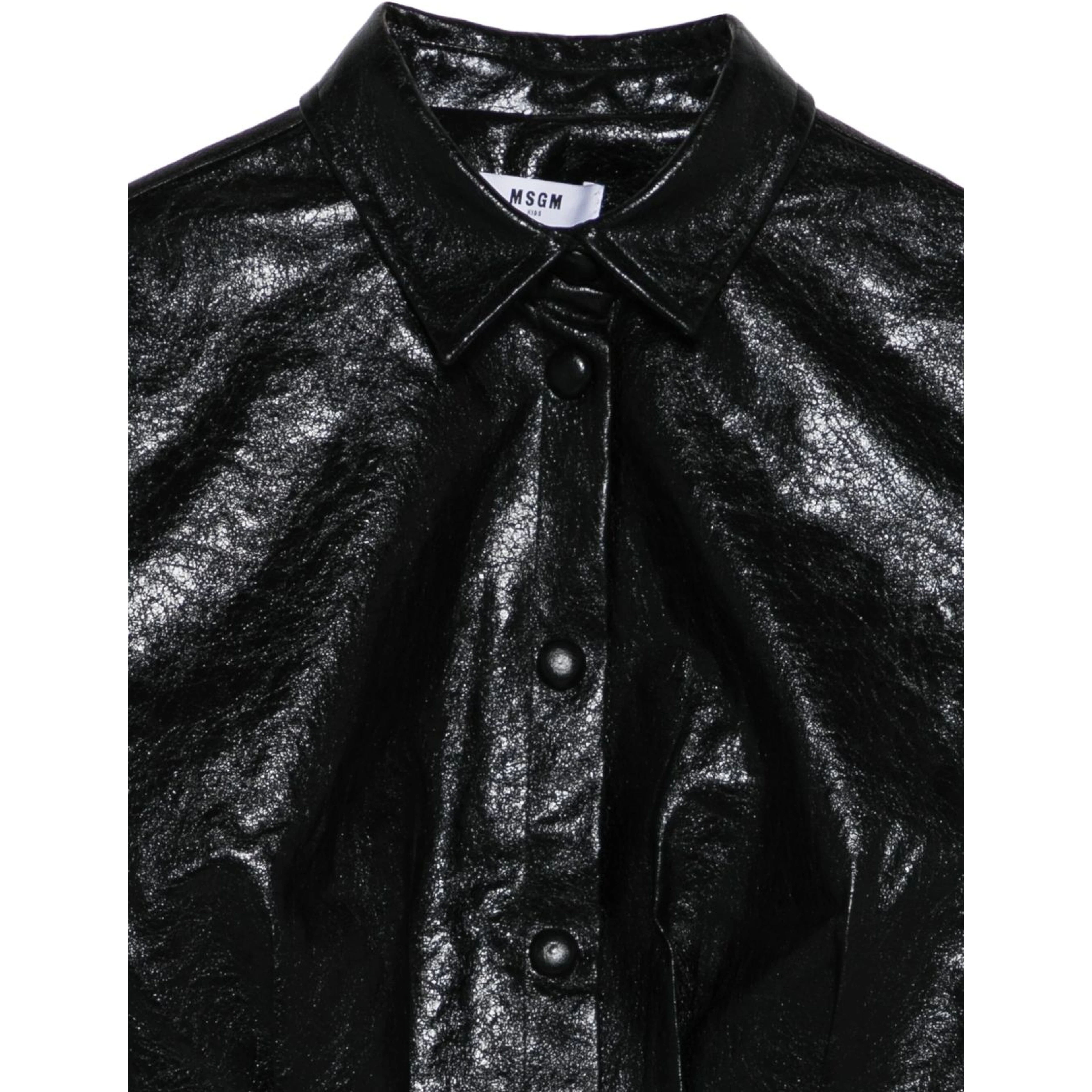قمصان أطفال MSGM سوداء