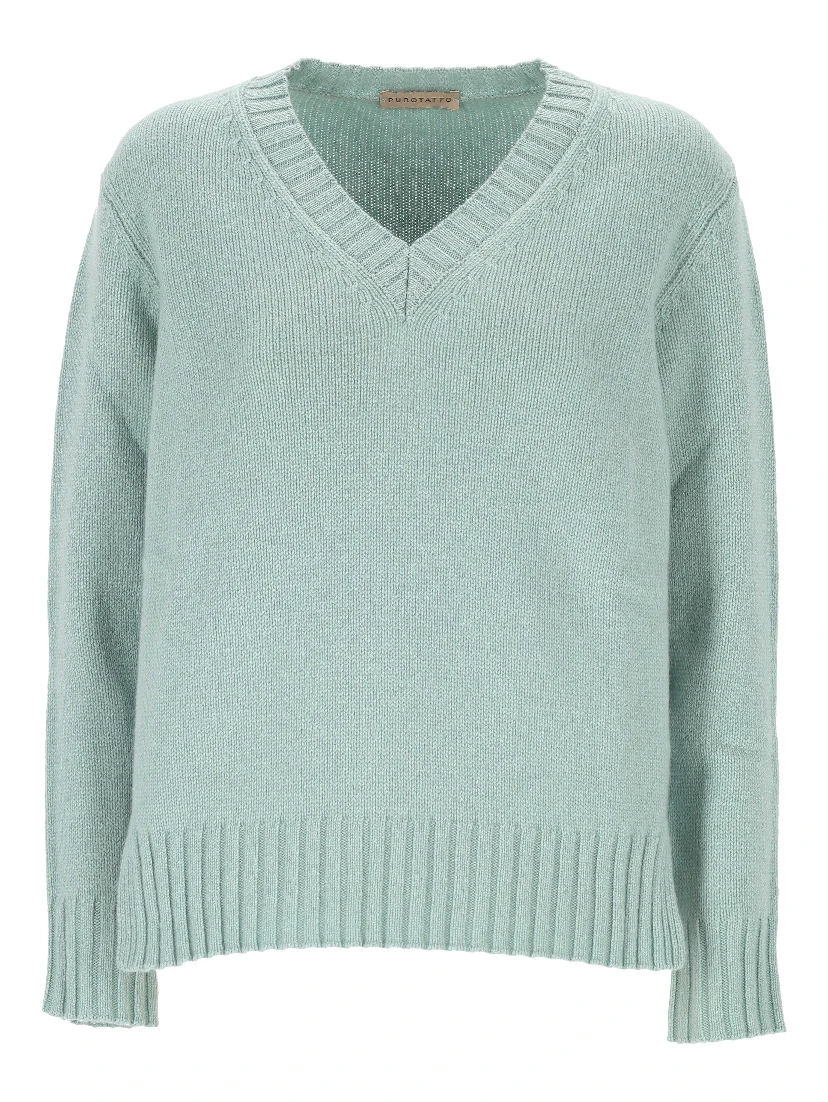 Purotatto Sweaters Mint Green