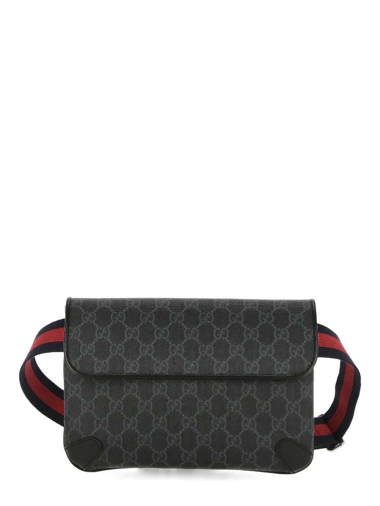 GG Black small belt bag