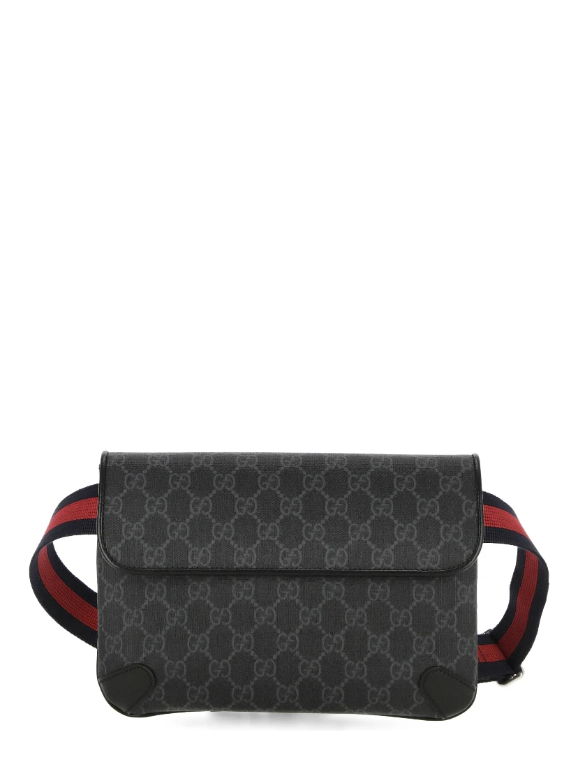 GG Black small belt bag