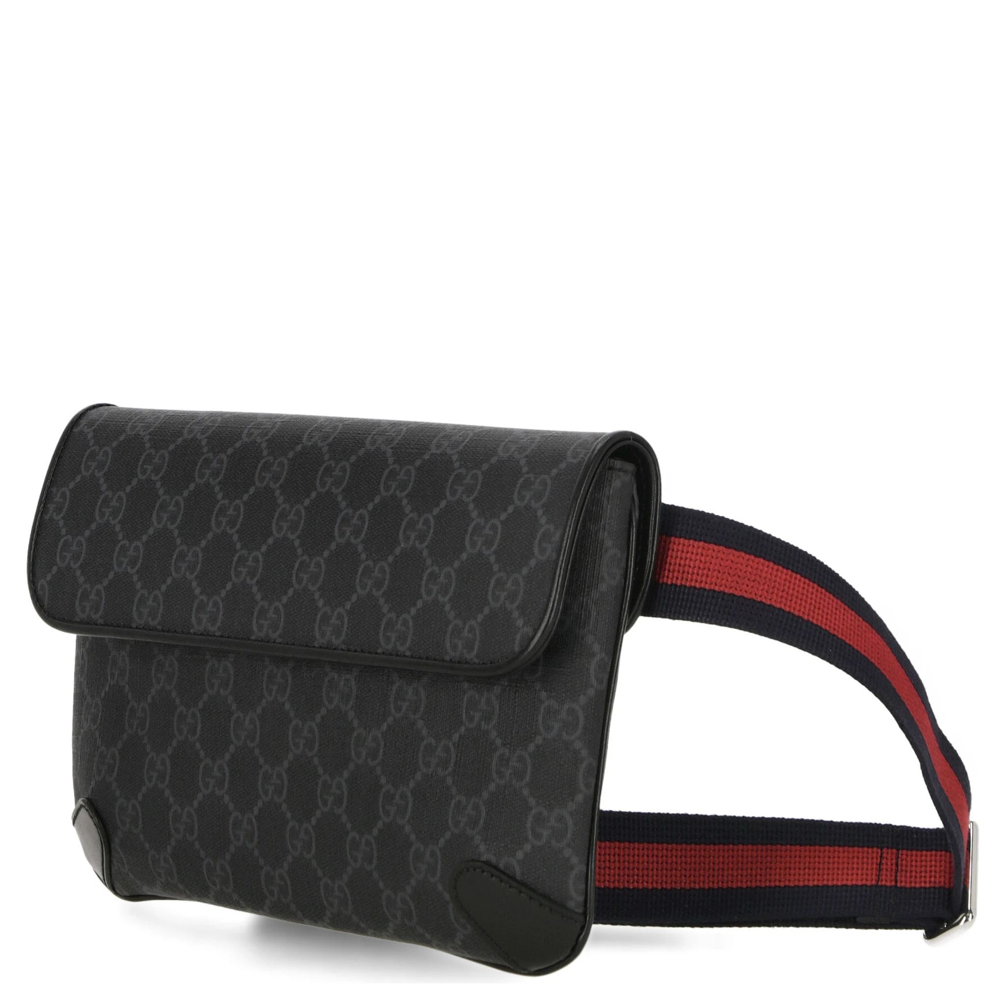 GG Black small belt bag