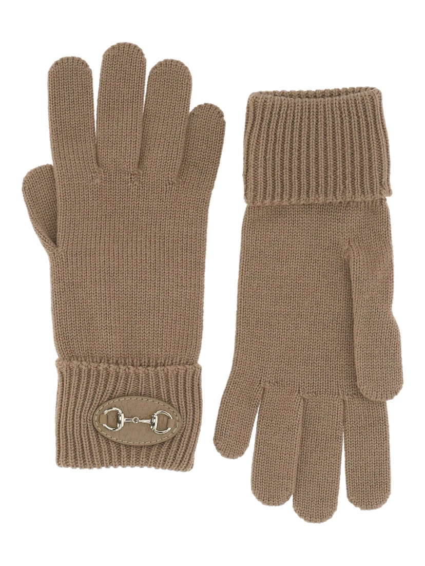 Gucci Gloves Beige