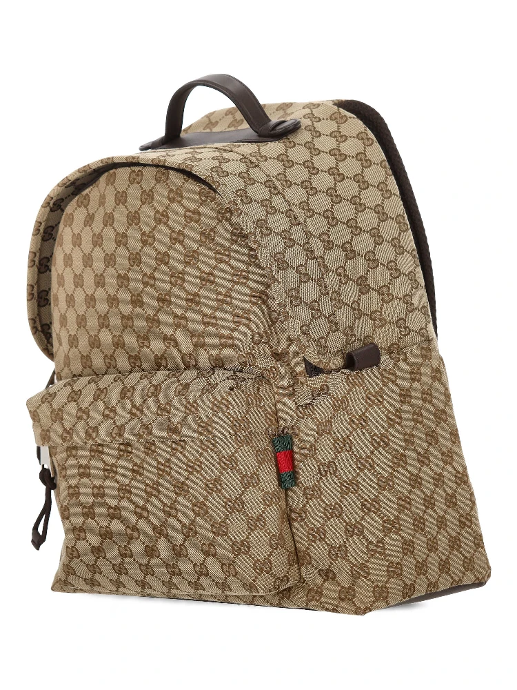 Medium GG fabric backpack alternative