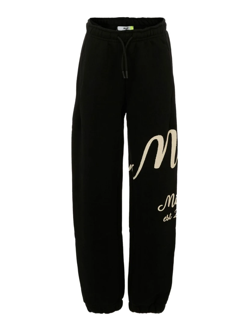 MSGM KIDS Trousers Black