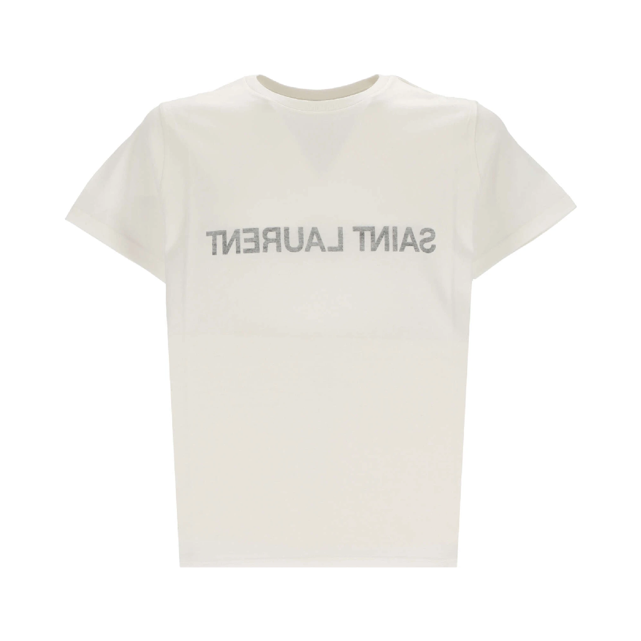 تيشيرتات وبولو سوداء من سان لوران