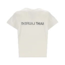 تيشيرتات وبولو سوداء من سان لوران