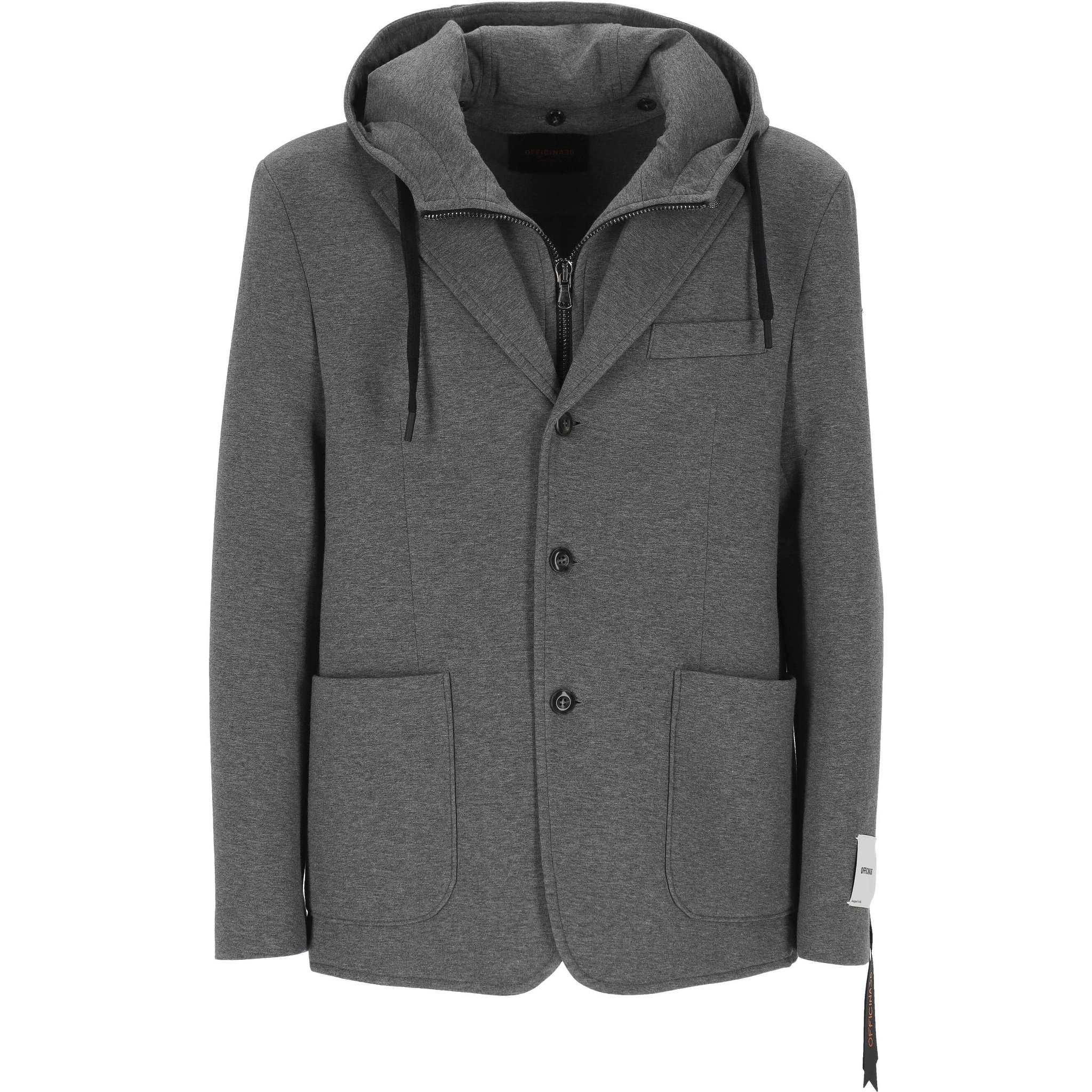 Officina36 Jackets Grey