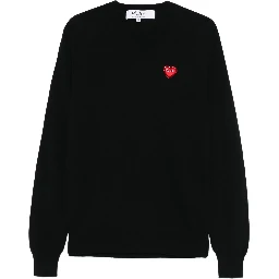 COMME DES GARCONS PLAY Sweaters Black