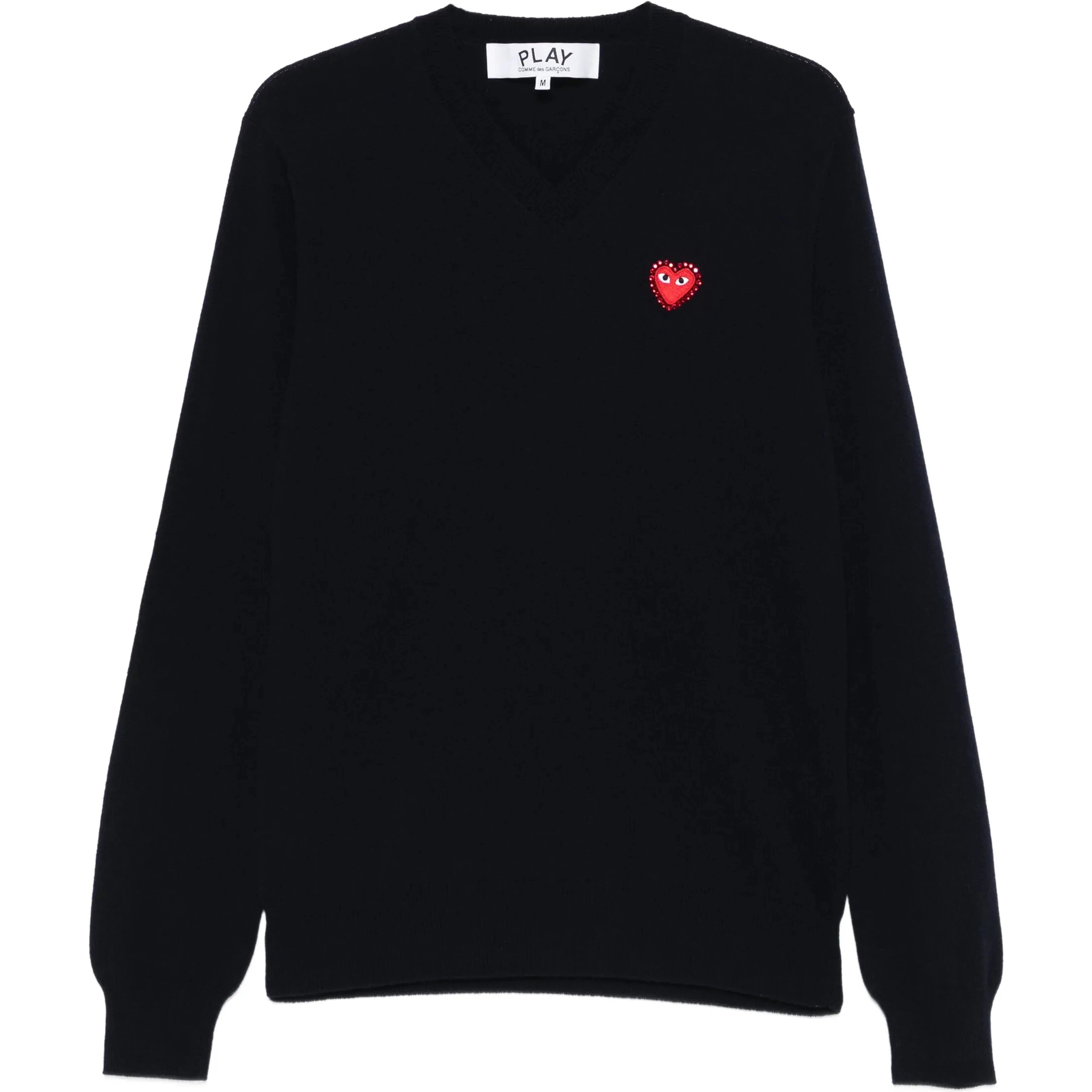 COMME DES GARCONS PLAY كنزة باللون الأزرق