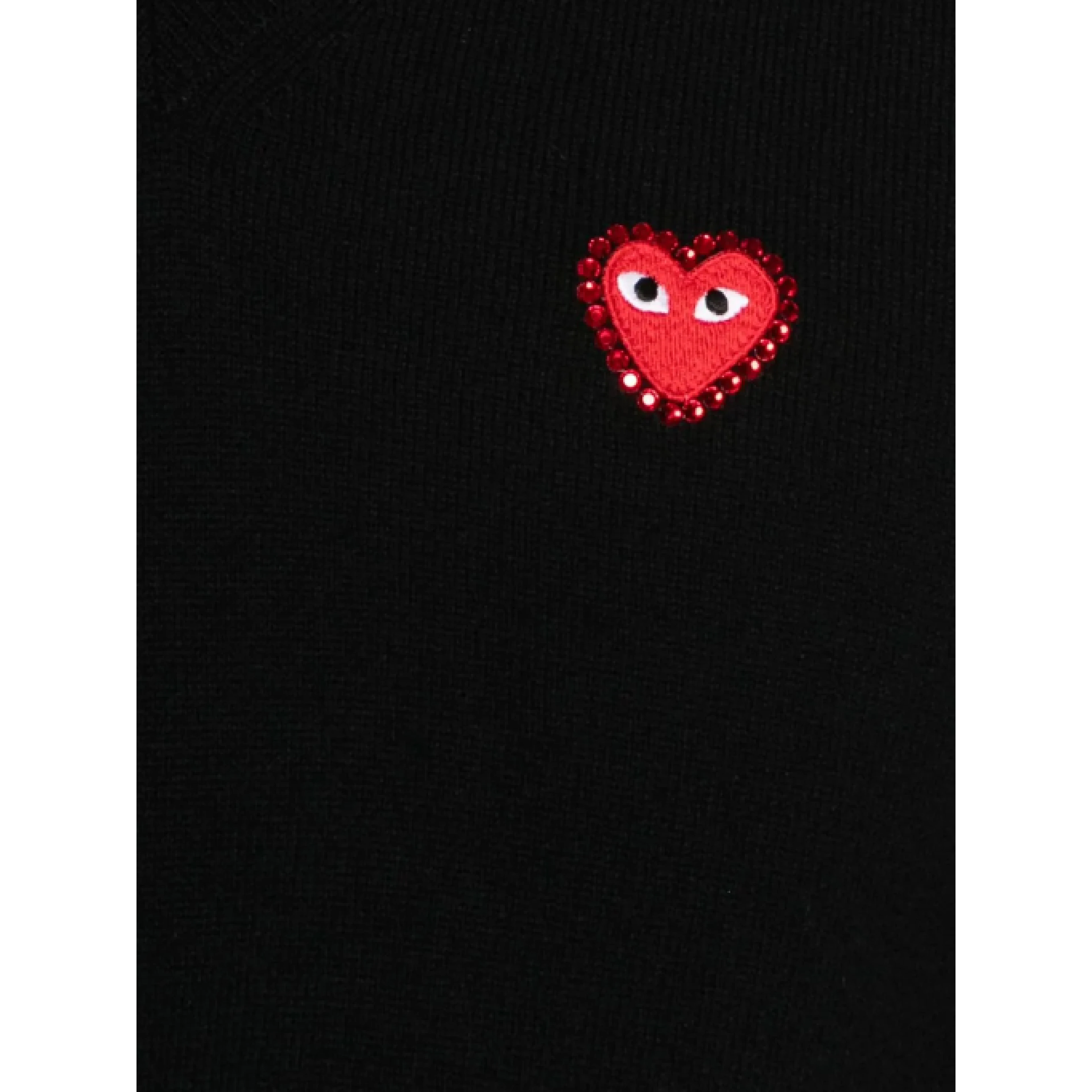 COMME DES GARCONS PLAY Sweaters Black