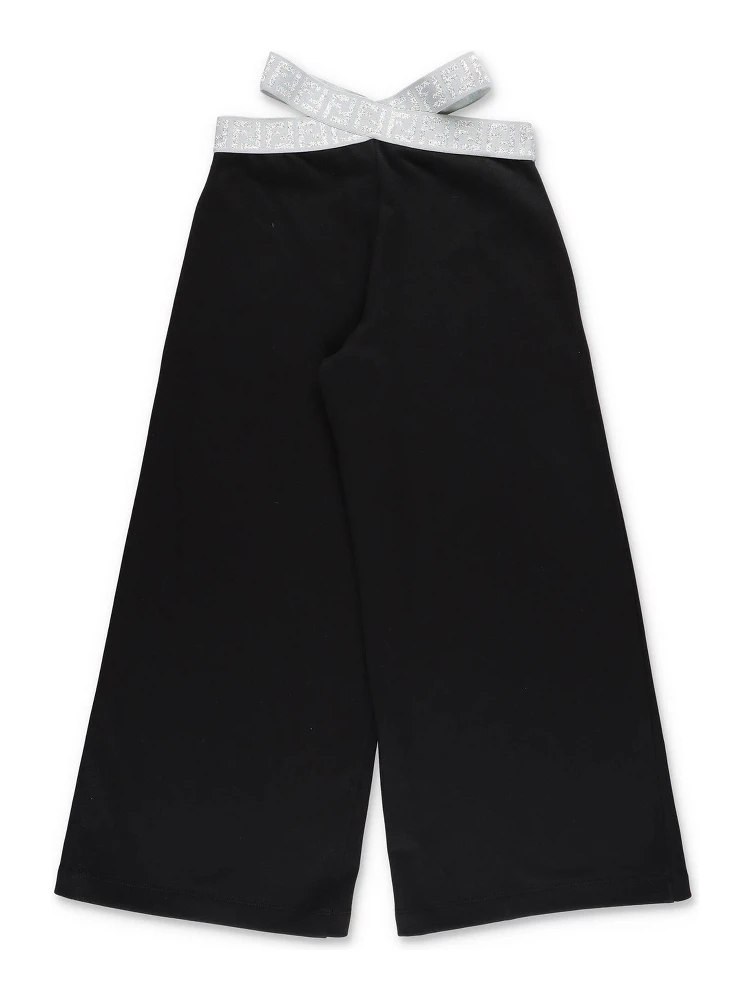 FENDI KIDS Trousers Black alternative
