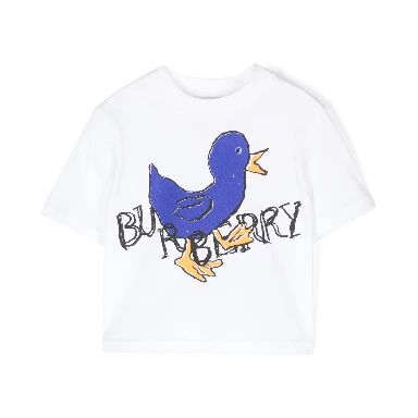 Burberry Kids T-shirts and Polos White