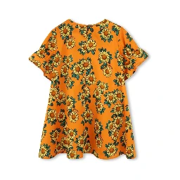 Kenzo Kids Dresses Orange