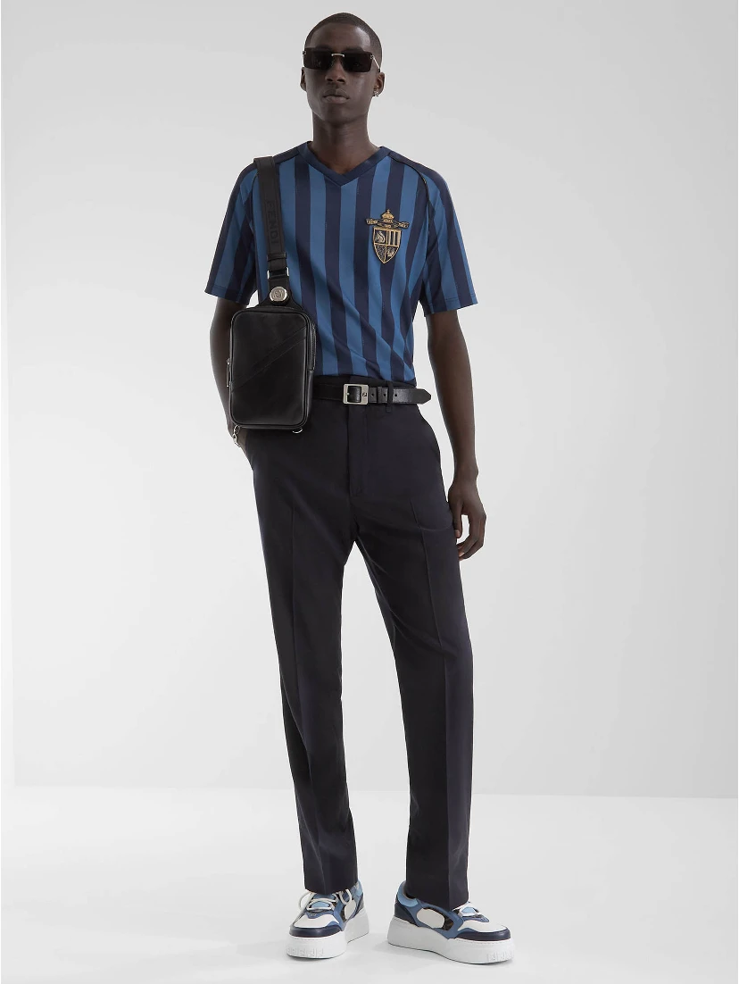 Fendi T-shirts and Polos Blue