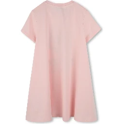 فساتين أطفال من كنزو باللون الوردي