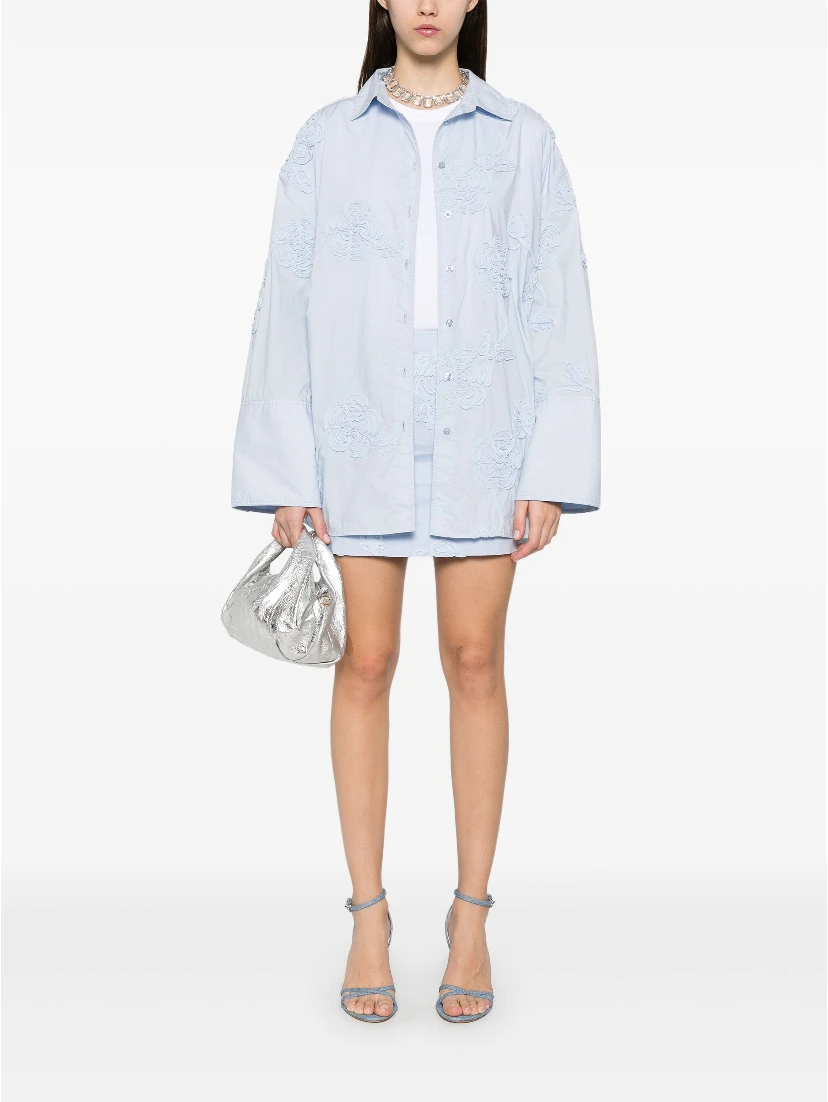 Rotate Skirts Clear Blue