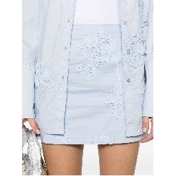 Rotate Skirts Clear Blue