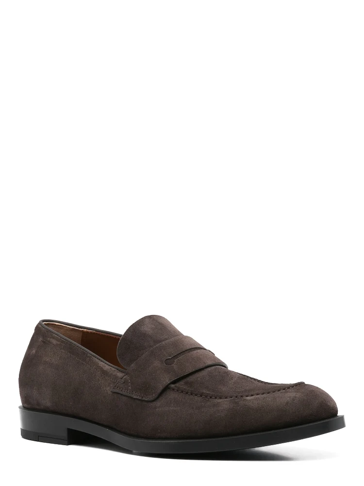 ZEGNA Flat shoes Brown alternative