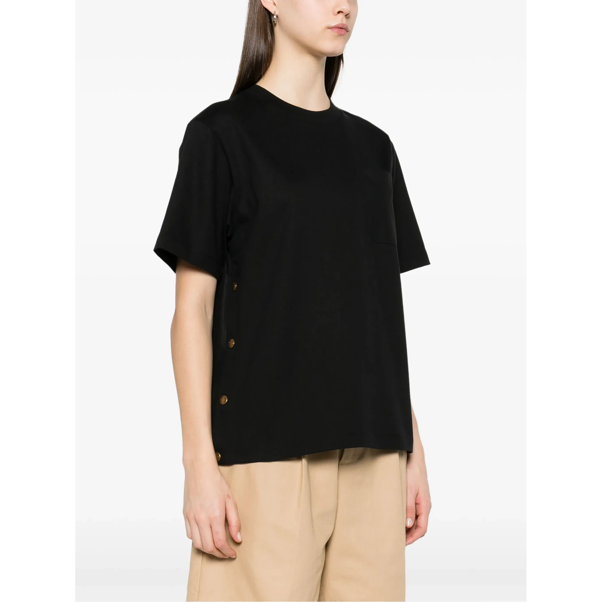 Moncler T-shirts and Polos Black