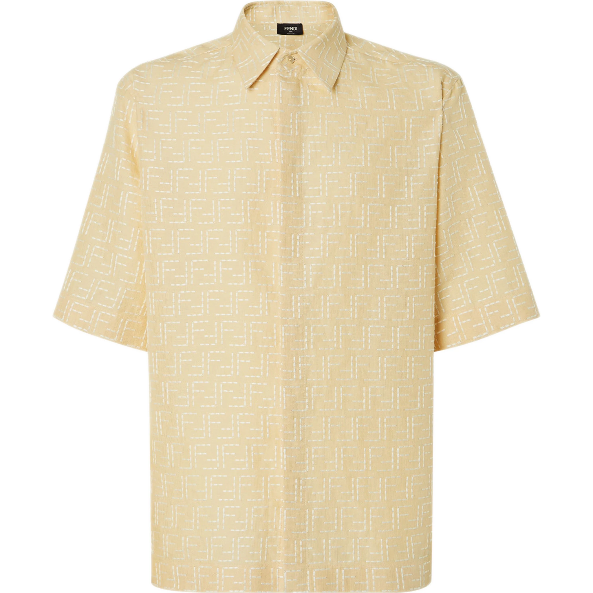 Fendi Shirts Yellow