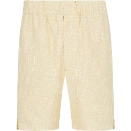 Fendi Shorts Yellow