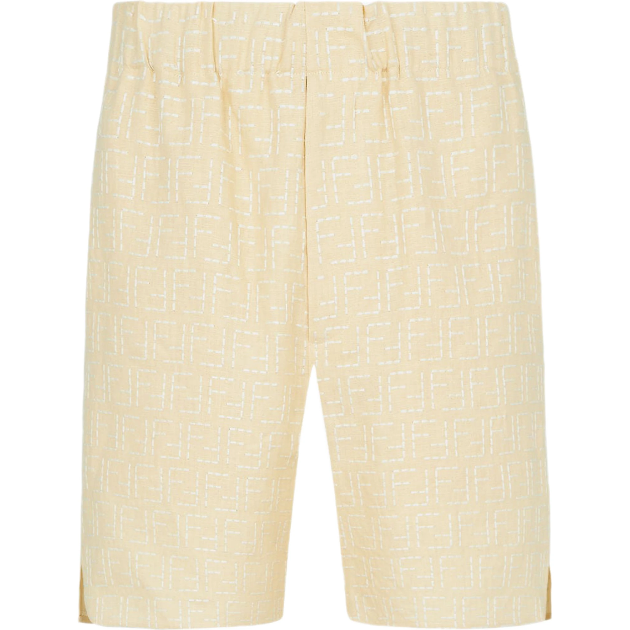 Fendi Shorts Yellow