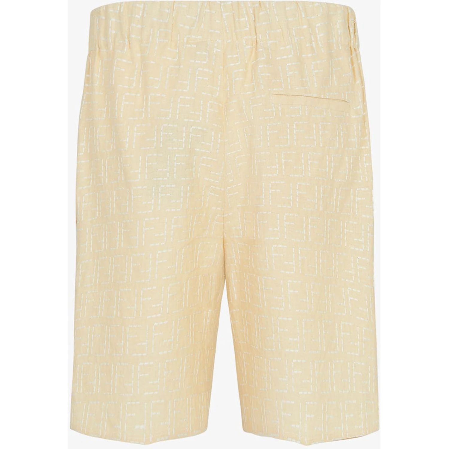 Fendi Shorts Yellow