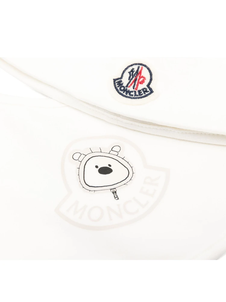 MONCLER KIDS Clothing.... White alternative
