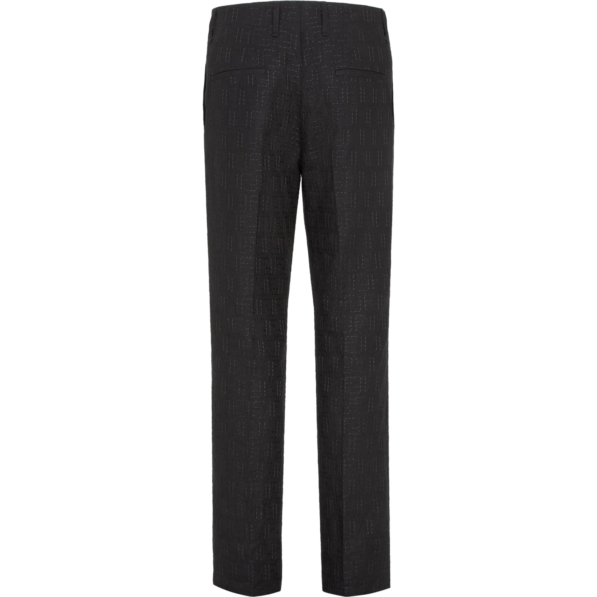 بنطلون فندي أسود