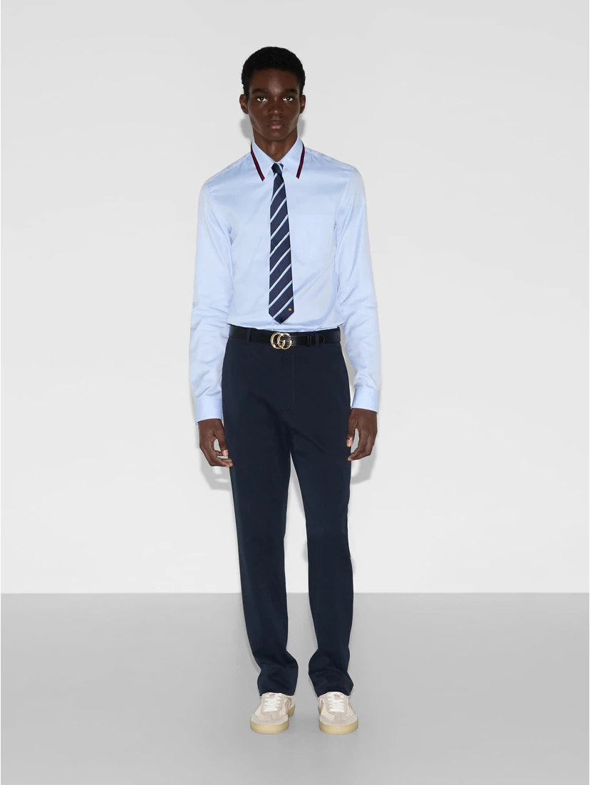 بنطال غوتشي أزرق