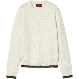 كنزات غوتشي بيضاء