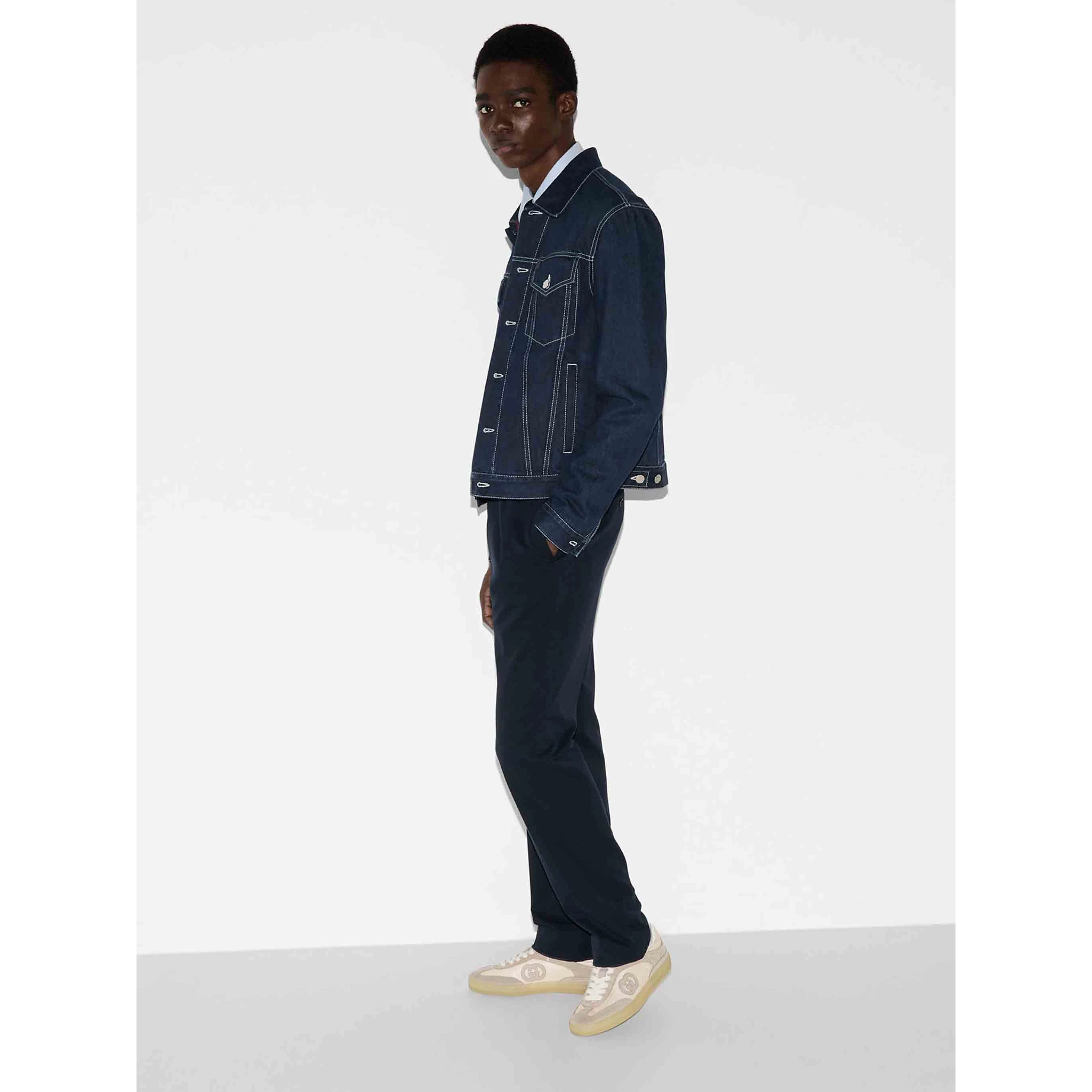 بنطال غوتشي أزرق