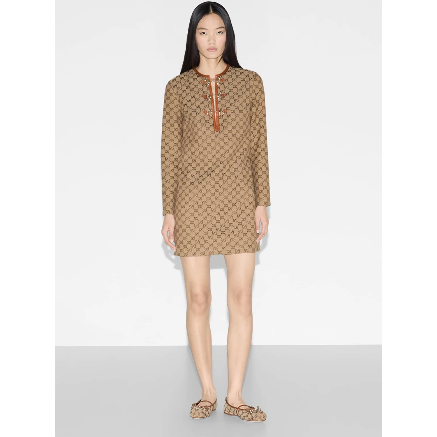 Gucci Dresses Beige