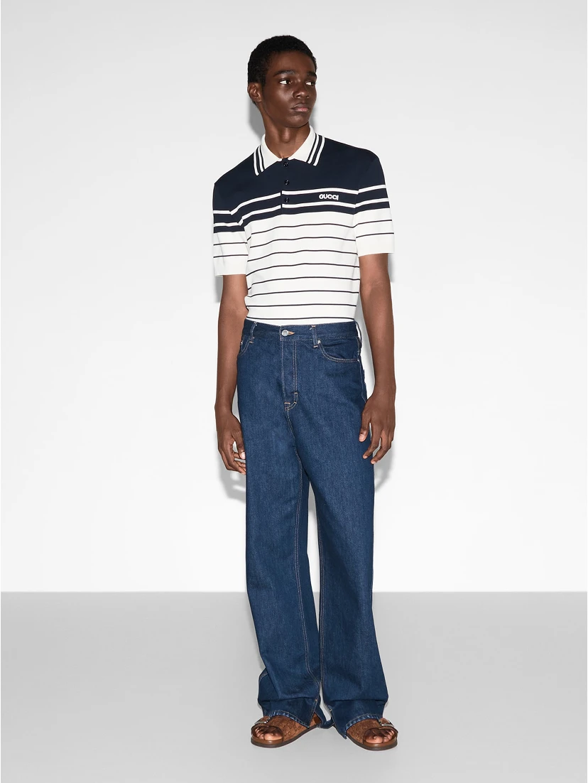 جينز غوتشي أزرق