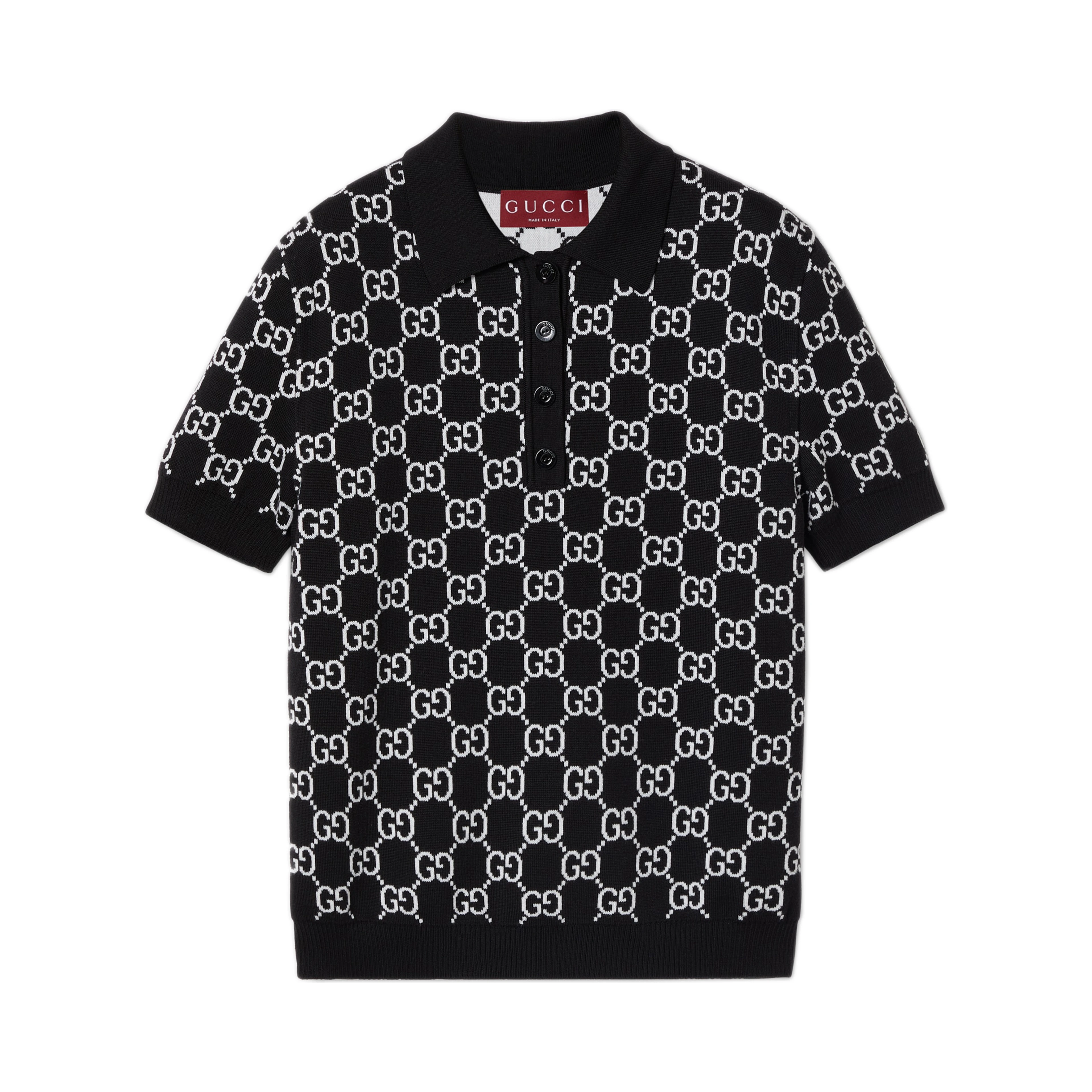 Gucci T-shirts and Polos Black