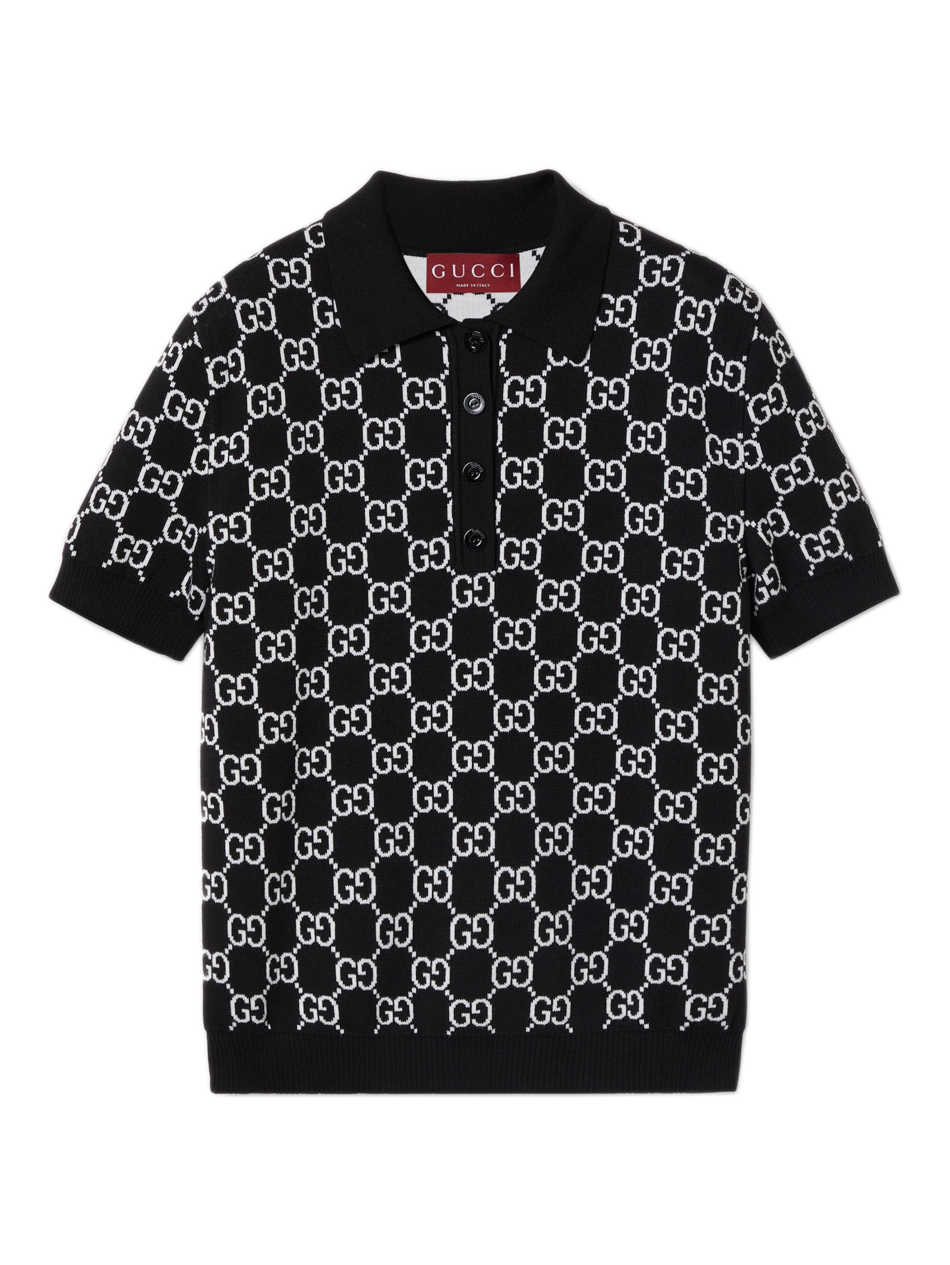 Gucci T-shirts and Polos Black
