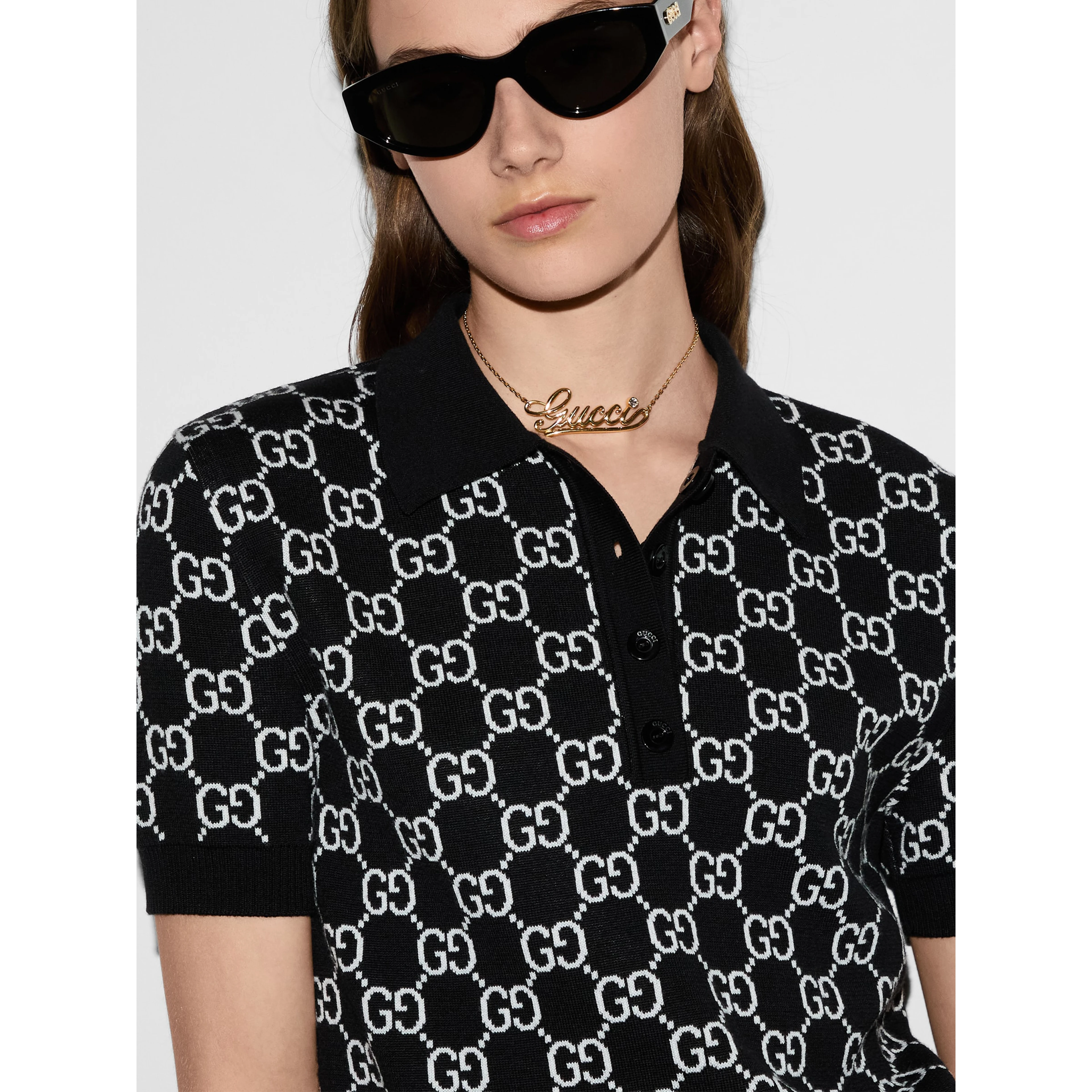Gucci T-shirts and Polos Black