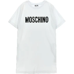 فساتين أطفال من موسكينو باللون الأبيض