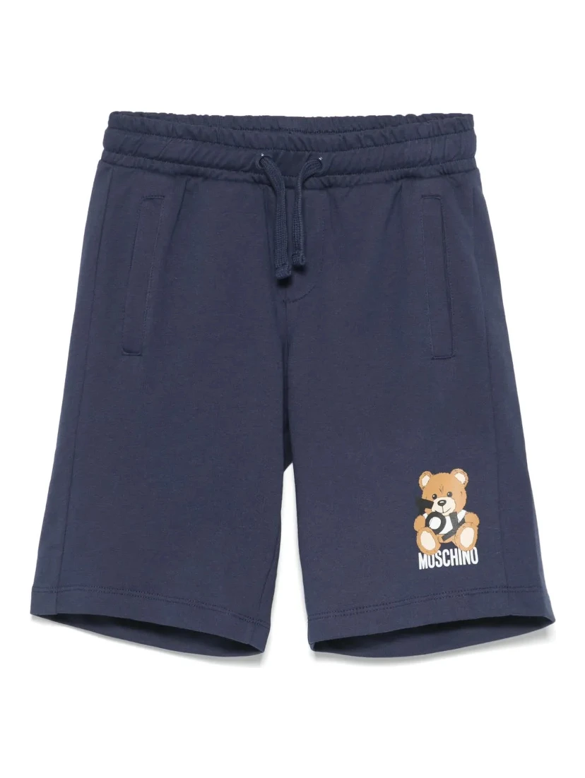 MOSCHINO KIDS Shorts Blue