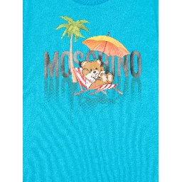 تيشيرتات وبولو للأطفال من موسكينو، لون أزرق
