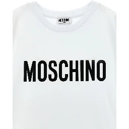 فساتين أطفال من موسكينو باللون الأبيض