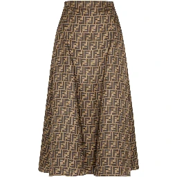 Fendi Skirts Brown