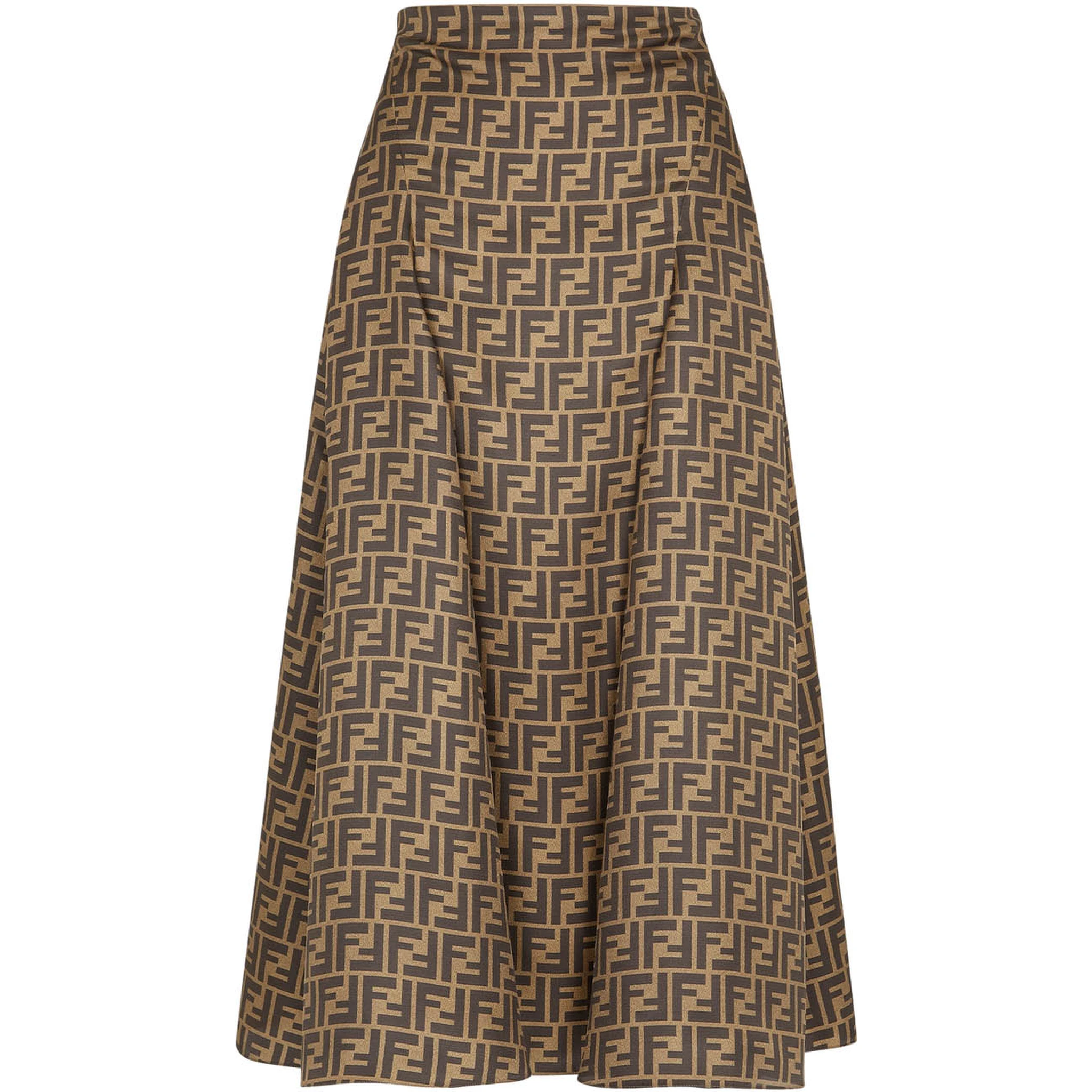 Fendi Skirts Brown