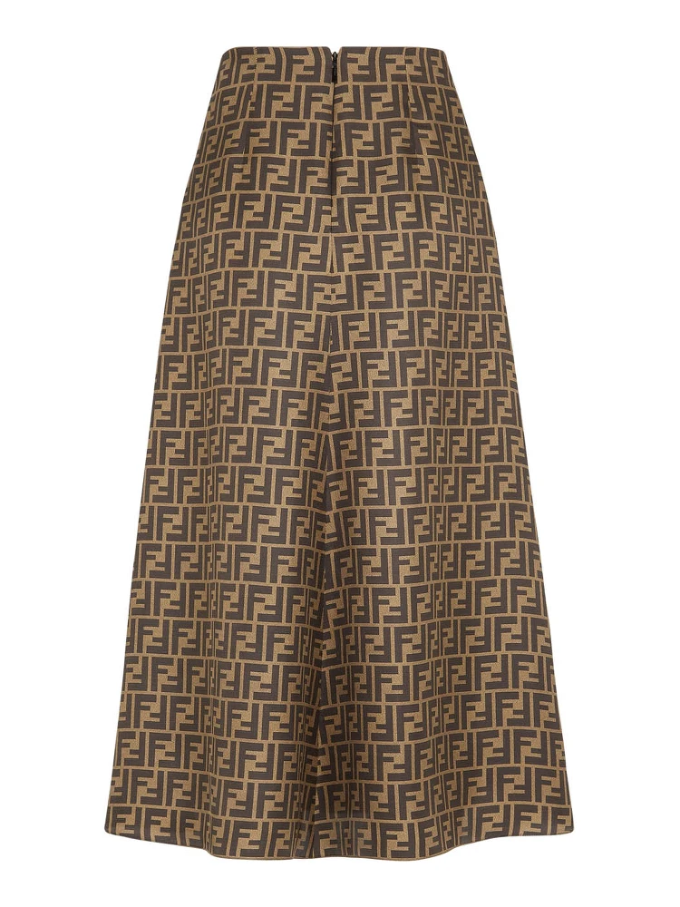 Fendi Skirts Brown alternative