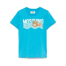 MOSCHINO KIDS T-shirts and Polos Blue
