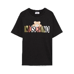 MOSCHINO KIDS T-shirts and Polos Black